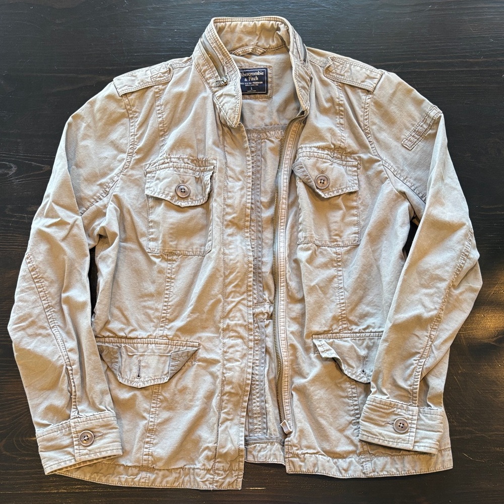 Women’s Grey Cargo Jacket